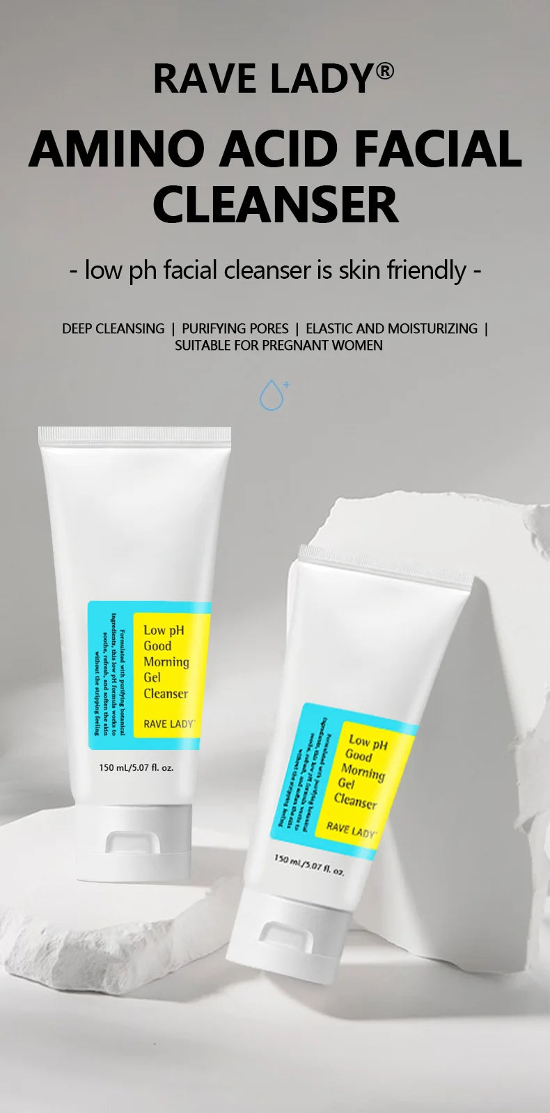 Nettoyant Visage faible pH 150ml