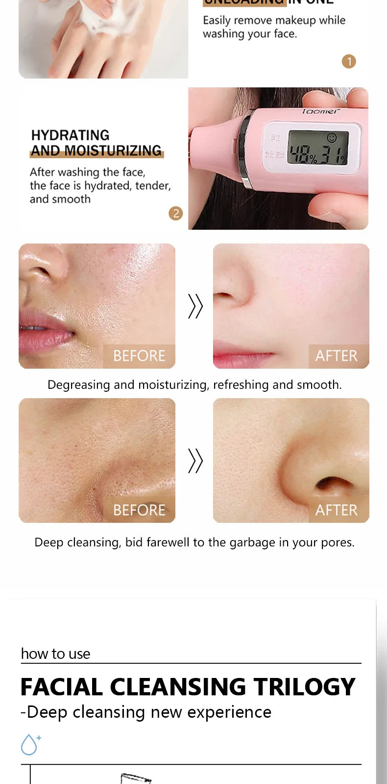 Nettoyant Visage faible pH 150ml