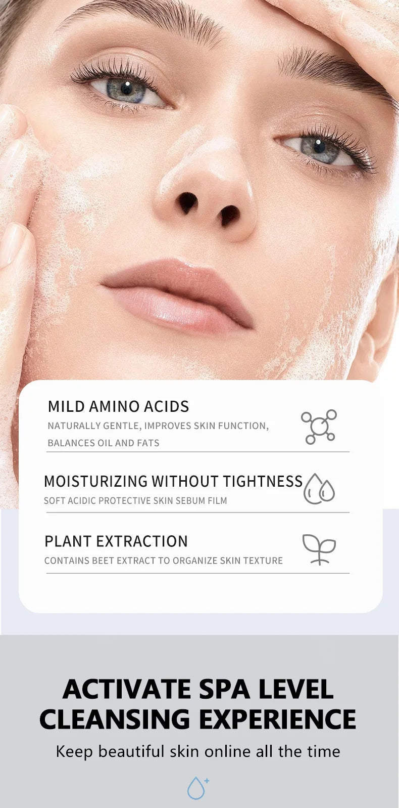 Nettoyant Visage faible pH 150ml