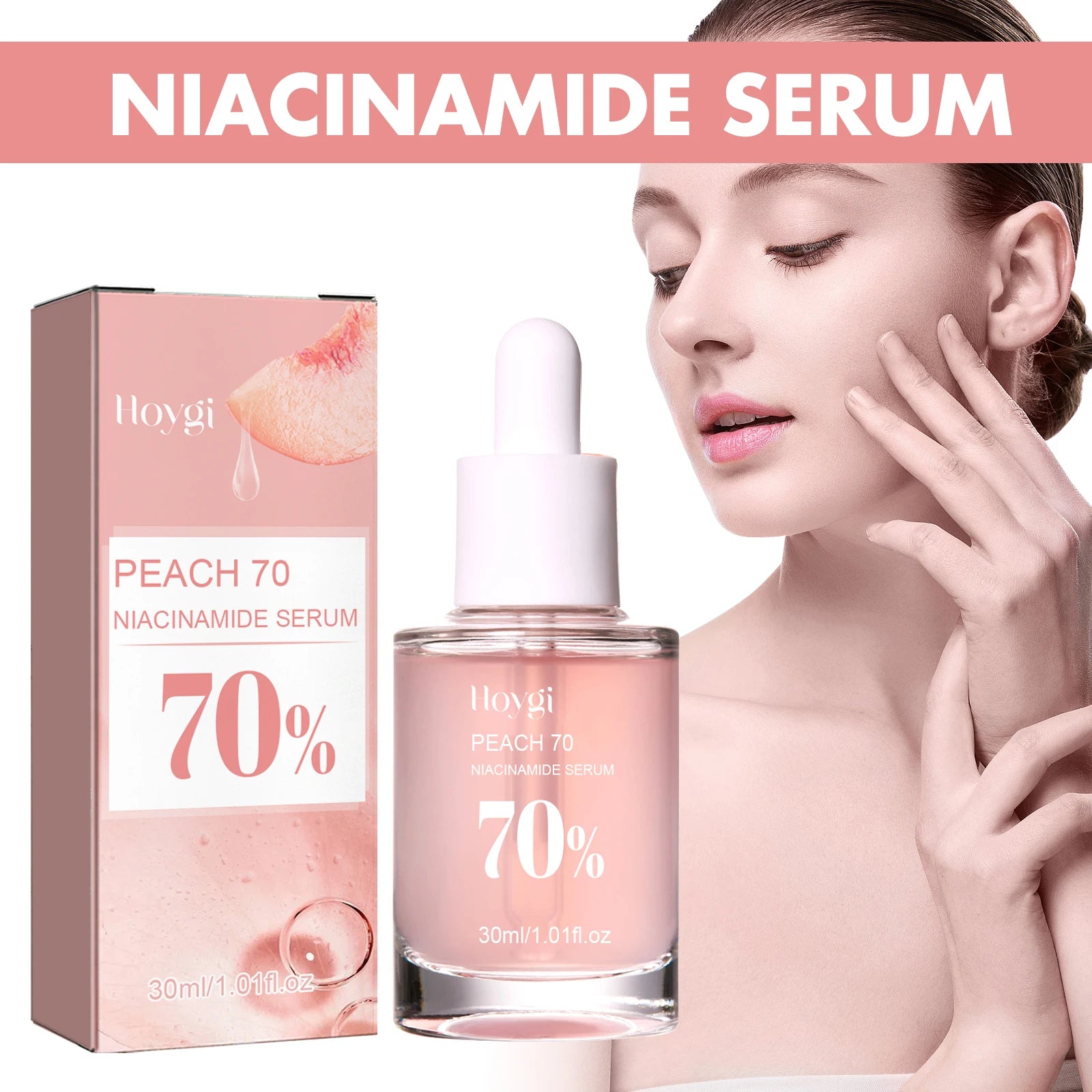 Sérum Éclat à la Niacinamide 70% - Pêche