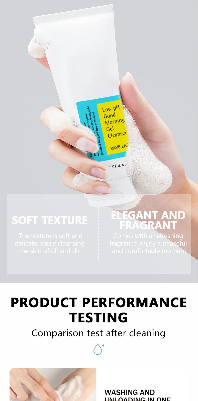 Nettoyant Visage faible pH 150ml