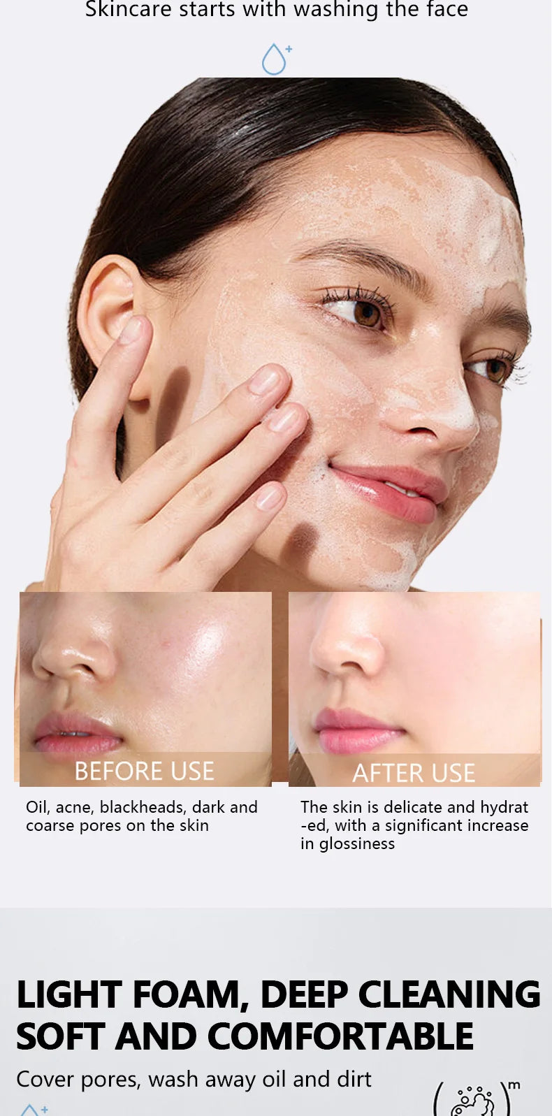 Nettoyant Visage faible pH 150ml